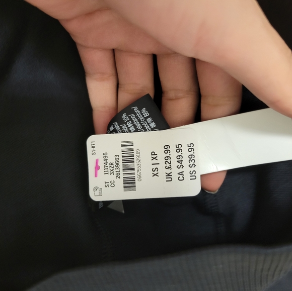 NWT VICTORIA SECRET Pink High Waisted Full Length Tight size XSmall - Picture 4 of 4